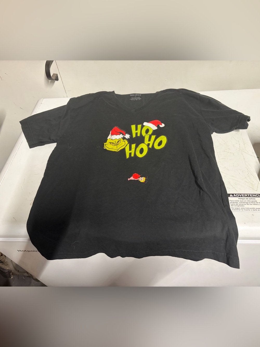 Galaxy by harvic size large grinch Christmas shirt